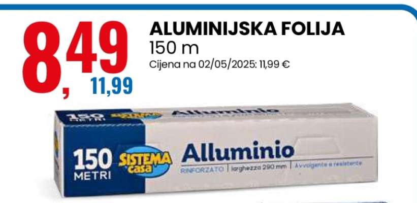 ALUMINIJISKA FOLIJA