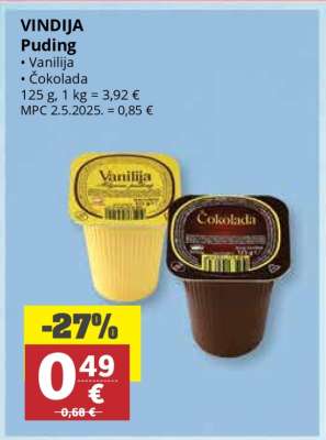 VINDIJA PUDING