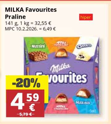 MILKA Favourites Praline