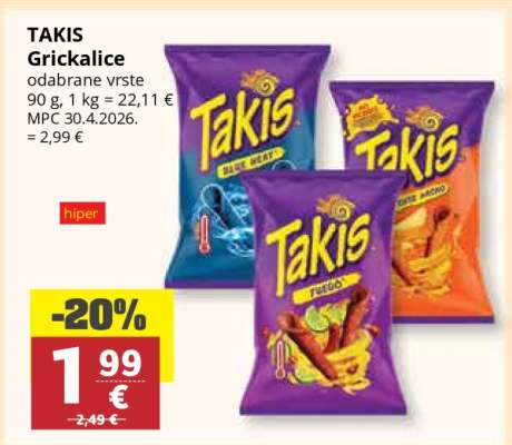 TAKIS Grickalice