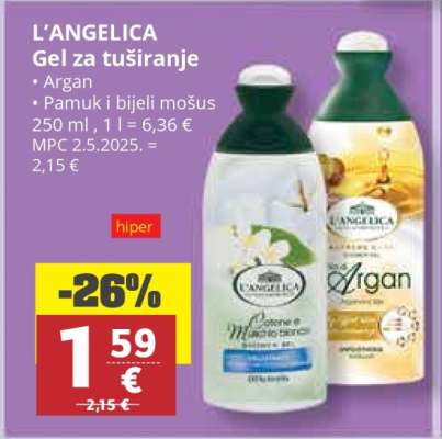 L'Angelica Gel za tuširanje