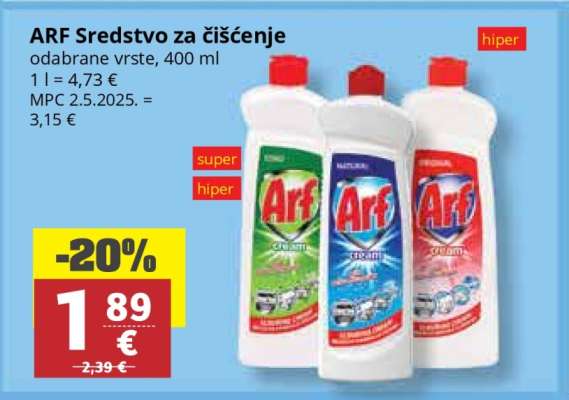 ARF Sredstvo za čišćenje