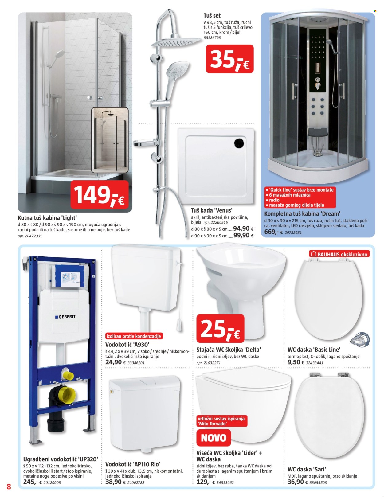 Bauhaus katalog - 19.08.2026. - 01.09.2026. Stranica 8