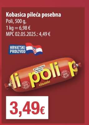 Kobasica pileća posebna