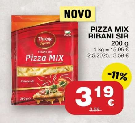 PIZZA MIX RIBANI SIR
