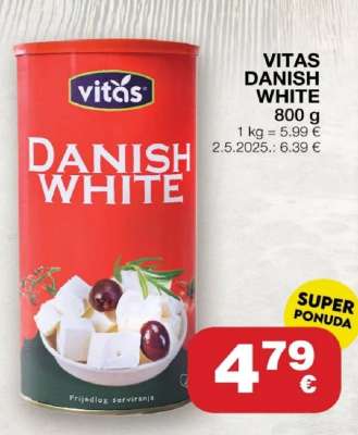 VITAS DANISH WHITE