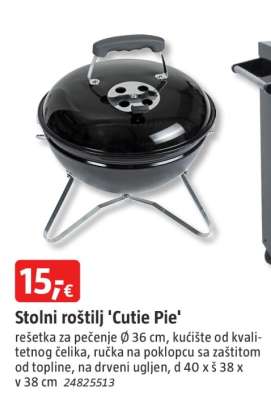 Stolni roštilj 'Cutie Pie'
