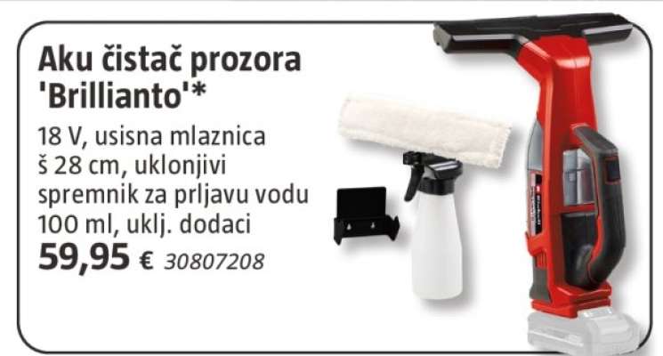 Aku čistač prozora 'Brillianto'