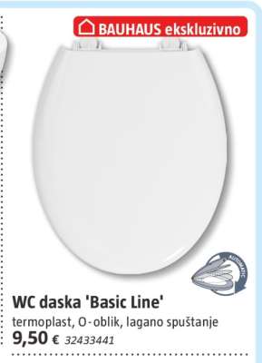 WC daska 'Basic Line'