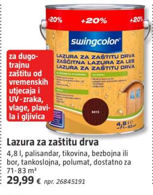 Lazura za zaštitu drva