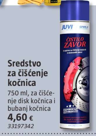 JUVI Sprej Čistilo Zavor