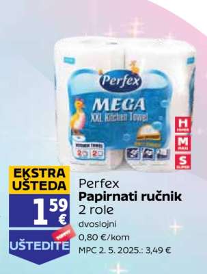Perfex Papirnati ručnik