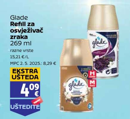 GLADE Refill za osvježivač zraka
