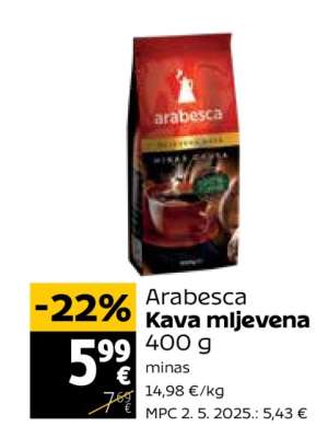 ARABESCA Kava mljevena