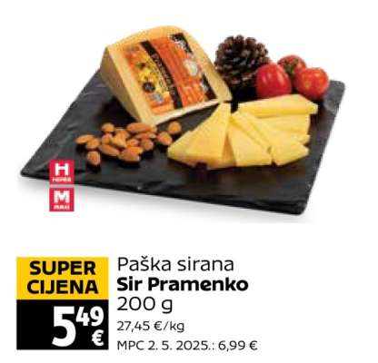 Paška sirana Sir Pramenko