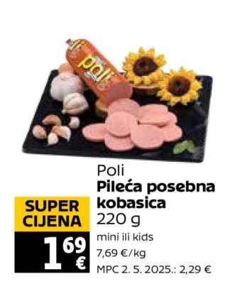 Poli pileća posebna kobasica