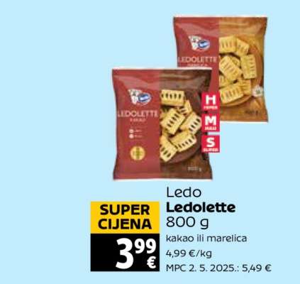 Ledo Ledolette 800 g