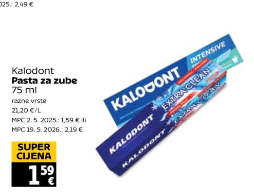 Kalodont Pasta za zube 75 ml