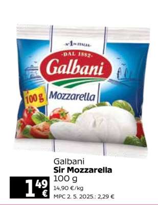 Galbani Sir Mozzarella 100 g