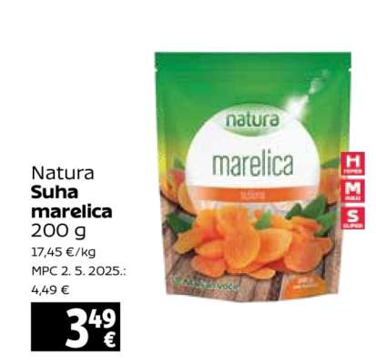 Natura Suha marelica 200 g