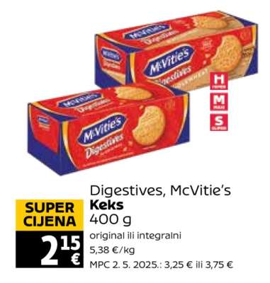Digestives, McVitie’s