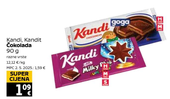 Kandi, Kandit Čokolada