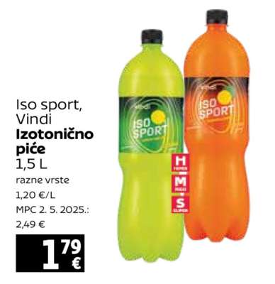 Iso sport, Vindi Izotonično piće