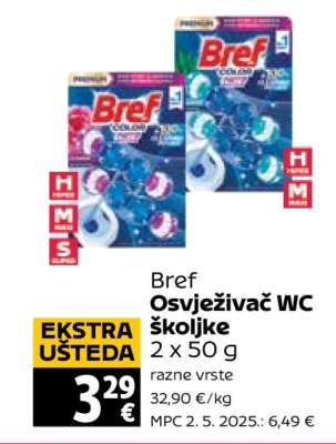 BREF OSVJEŽIVAČ WC ŠKOLJKE