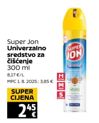SUPER JON UNIVERZALNO SREDSTVO ZA ČIŠĆENJE