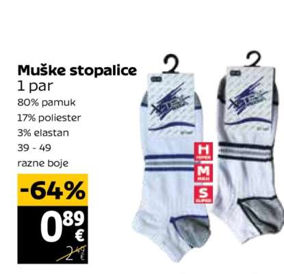 Muške stopalice