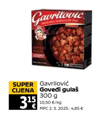 GAVRILOVIĆ Goveđi gulaš