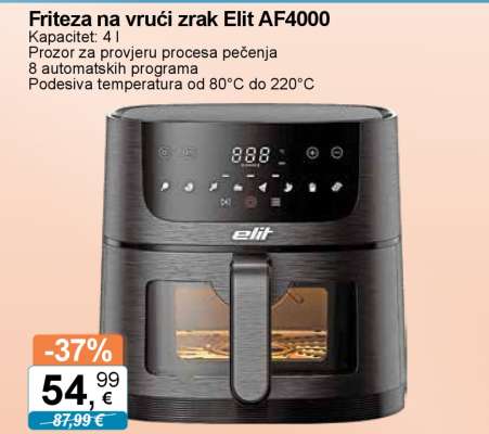 Friteza na vrući zrak Elit AF4000