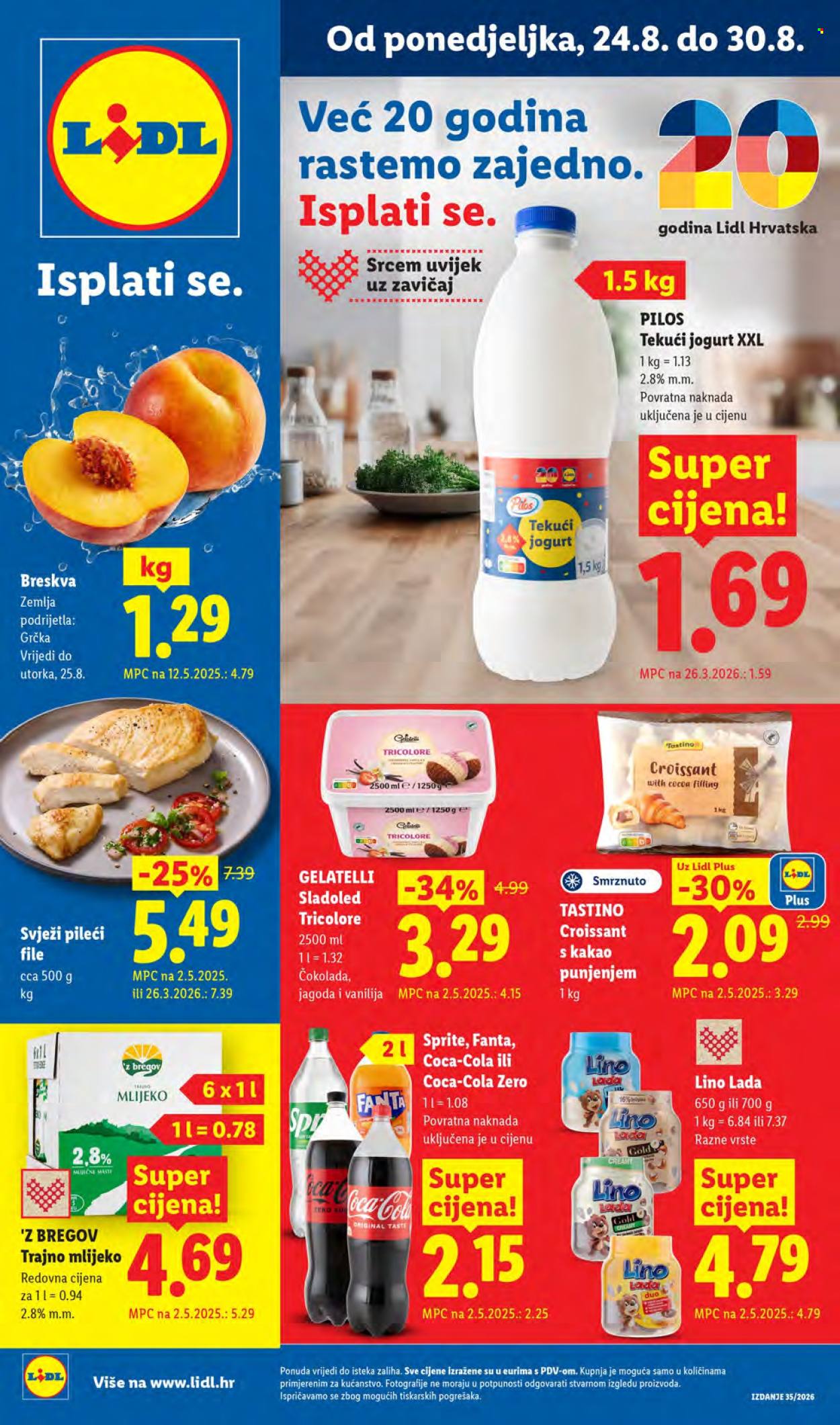 Lidl katalog - 24.08.2026. - 30.08.2026. Stranica 1