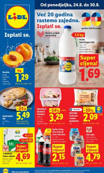 Lidl katalog - 24.08.2026. - 30.08.2026.