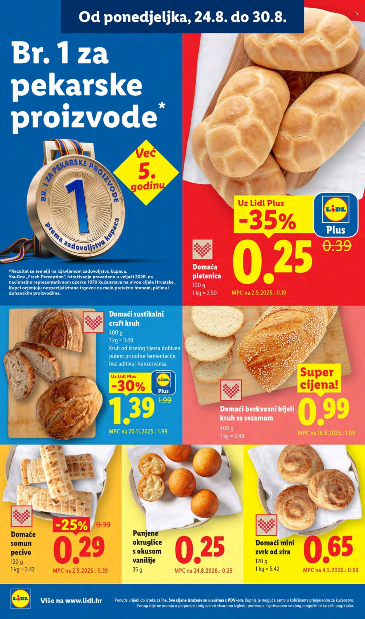 Leták Lidl - 24.8.2026 - 30.8.2026. Strana 4