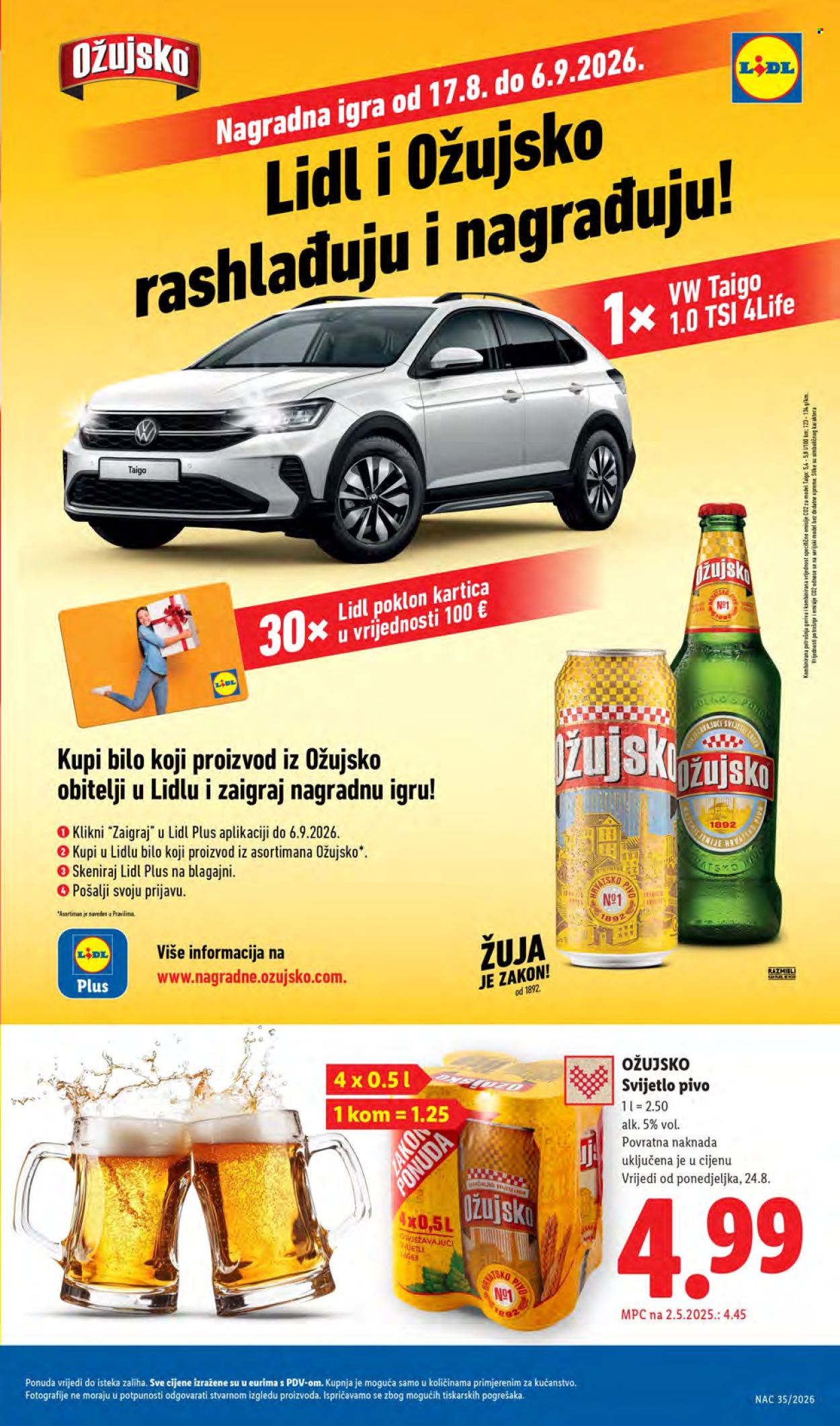 Leták Lidl - 24.8.2026 - 30.8.2026. Strana 5