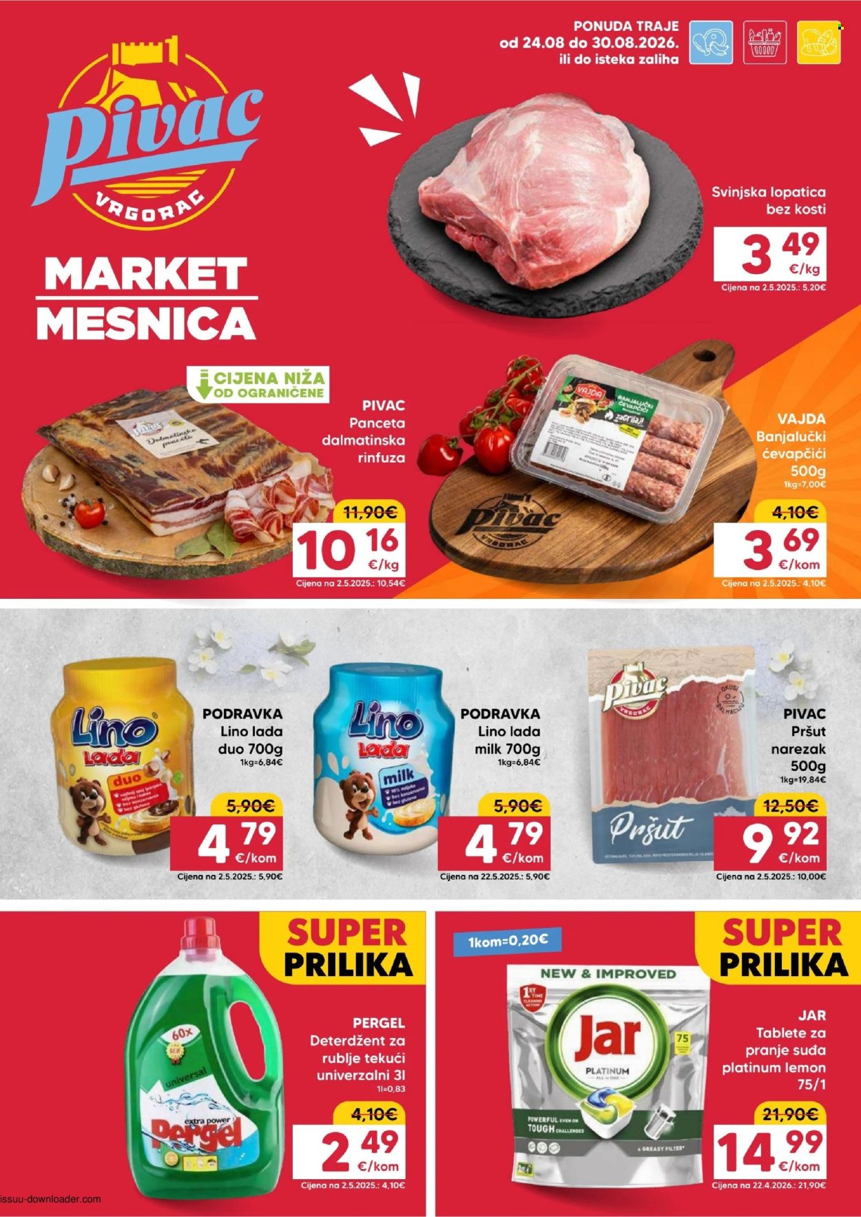 Leták Pivac - 24.8.2026 - 30.8.2026. Strana 1