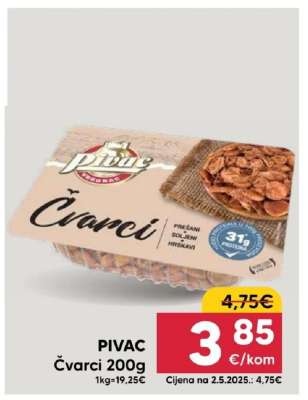PIVAC Čvarci 200g