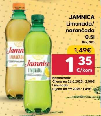 JAMNICA Limunada/narančada