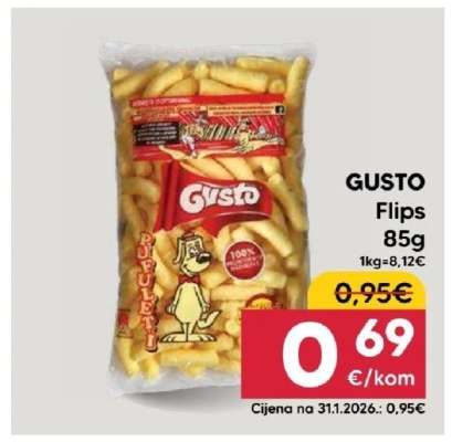 GUSTO Flips 85g