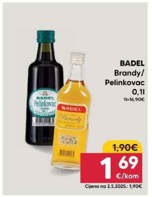 BADEL Brandy/Pelinkovac