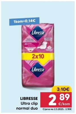 LIBRESSE Ultra clip normal duo