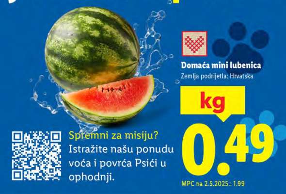 Domaća mini lubenica