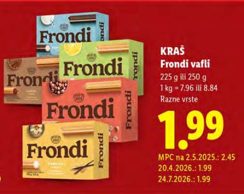 Kraš Frondi vafli