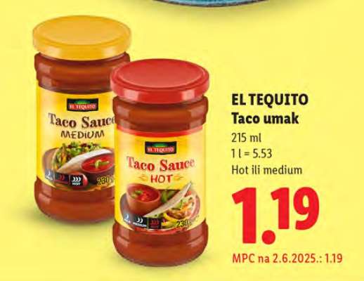 EL TEQUITO Taco umak
