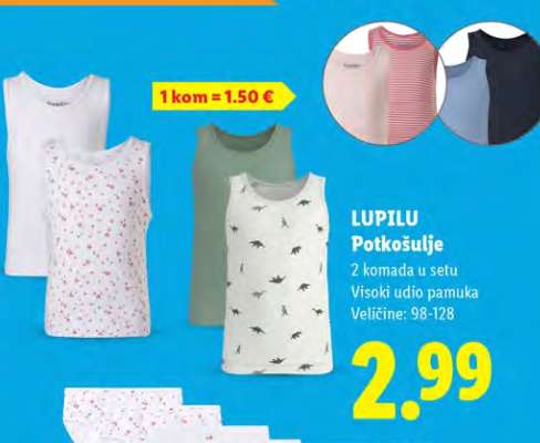 lupilu Potkošulje