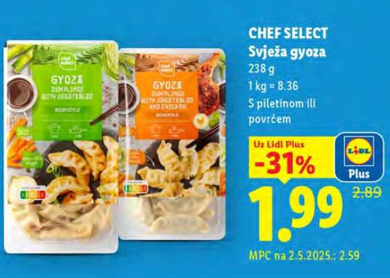 Chef Select Svježa gyoza
