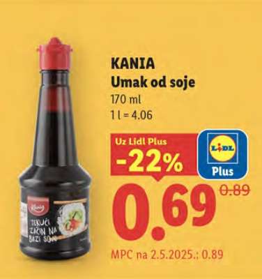 Kania Umak od soje