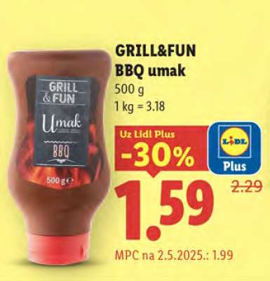 GRILL&FUN BBQ umak