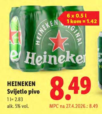 HEINEKEN Svijetlo pivo